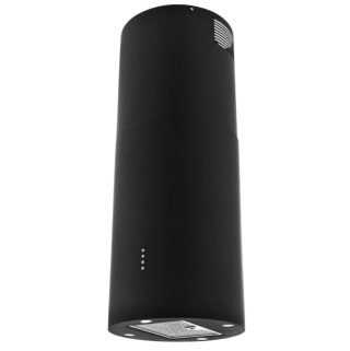 Okap wyspowy cylindryczny AKPO WK-4 ISLA BALMERA CZARNY (tuba, sterowanie mechaniczne)