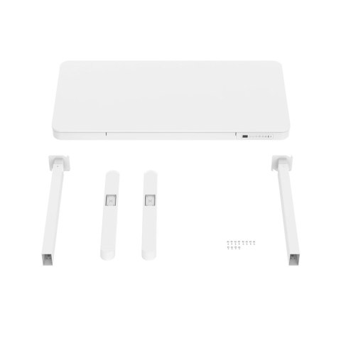 Activejet Biurko z elektryczną regulacją wysokości ET119W-C w kolorze białym. Wymiar blatu 140 x 70 cm.