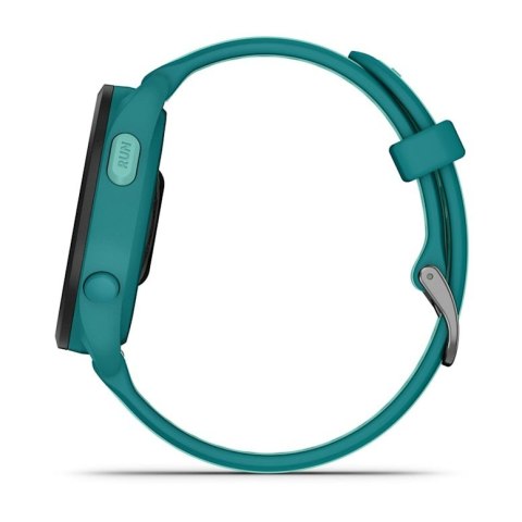 Zegarek sportowy Garmin Forerunner 165 Music AMOLED 43mm Turquoise Aqua
