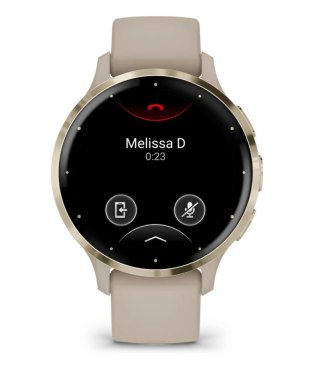 Zegarek sportowy Garmin Venu 3S AMOLED 41mm Beżowy