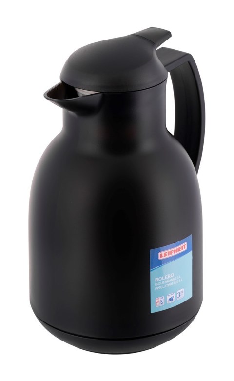 Dzbanek próżniowy Bolero 1L, czarny 28338 LEIFHEIT