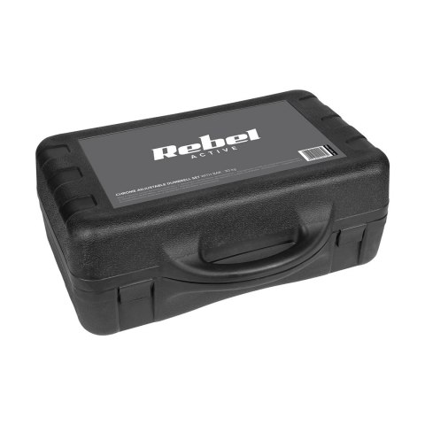 REBEL ACTIVE HANTLE REGULOWANE CHROMOWANE W WALIZCE Z GRYFEM, ZESTAW 30 KG