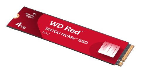 Dysk SSD WD Red SN700 WDS400T1R0C (4 TB ; M.2; PCIe NVMe 3.0 x4)