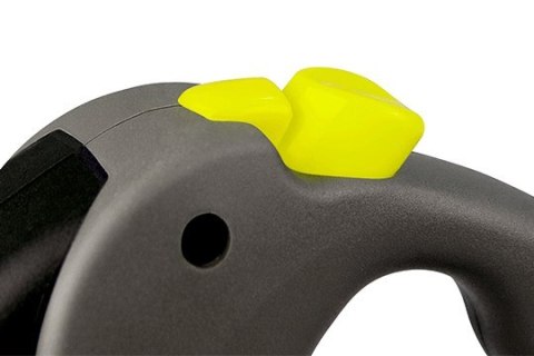 FLEXI Giant Neon M - smycz automatyczna - 8 m