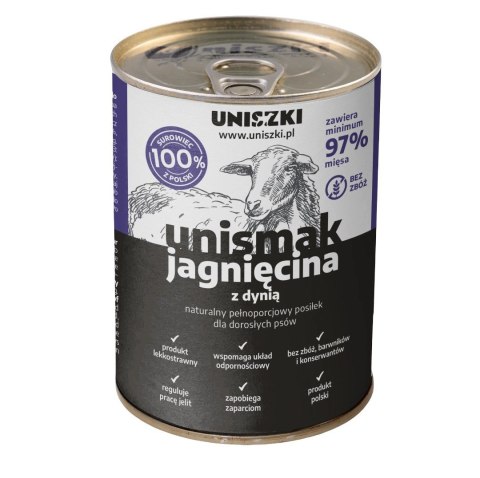 UNISZKI Unismak Jagnięcina 400g