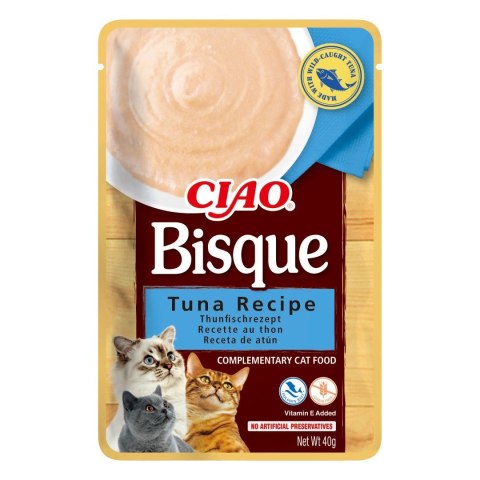 INABA CAT CIAO BISQUE TUNA,BEEF,CHICK 24x40g