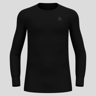 Koszulka męska Odlo BL TOP crew neck l/s ACTIVE WARM ECO roz. L Czarna