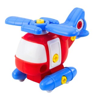 Helikopter Do Rozkręcania Skręcania Dla Dzieci Śrubokręt Klucz Kolorowy