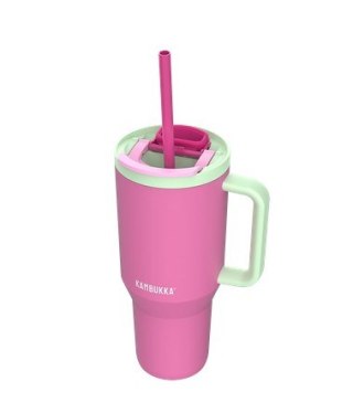 Kubek termiczny ze słomką Kambukka Rio Tumbler 950ml, Bubblegum Mint