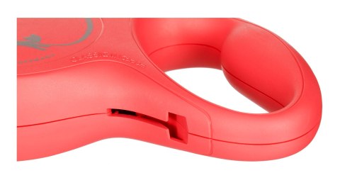 Smycz NEW CLASSIC M linka -5m -do 20kg czerwony