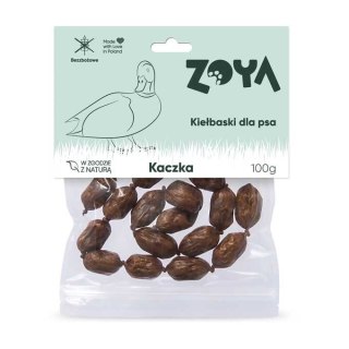 ZOYA Kiełbaski z kaczki przysmak dla psa 100g