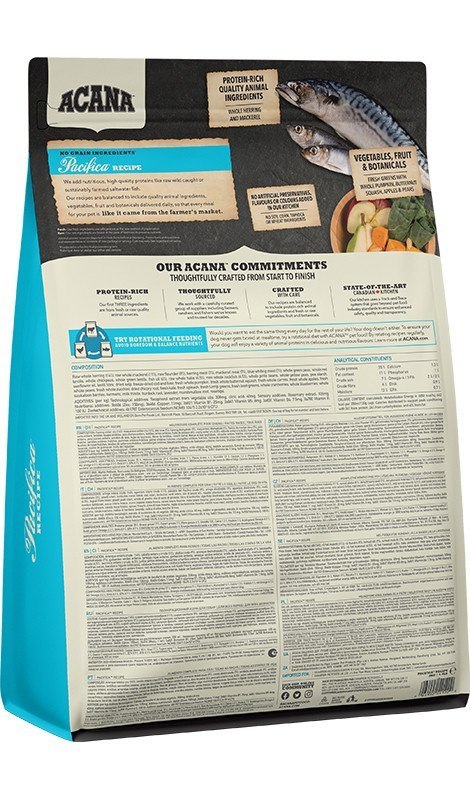 ACANA Highest Protein Pacifica Dog - sucha karma dla psa - 2 kg