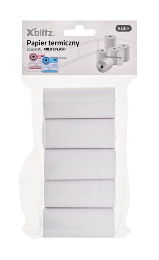 XBLITZ PAPIER TERM. DO APARATU FLASH 5 SZT.