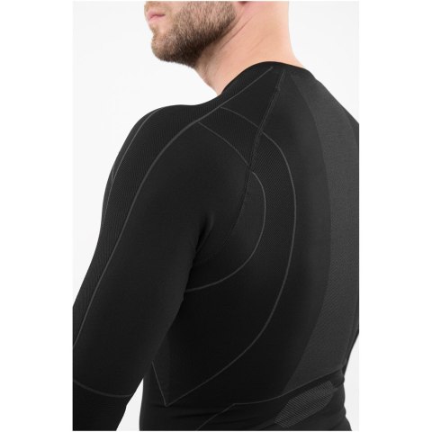 Bielizna termoaktywna męska VIKING Gary 3/4 Set Bamboo rozmiar L, czarna