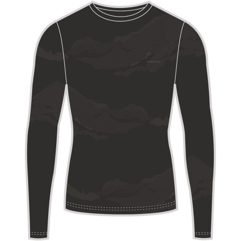 Bielizna termoaktywna męska VIKING Gasher Man Longsleeve Merino rozmiar L, czarna