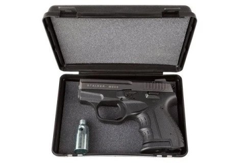 Pistolet hukowy alarmowo sygnałowy STALKER M906 BAS kal. .22 Long Blank (6 mm) Tytan