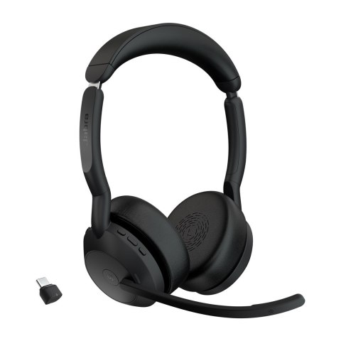Słuchawki nauszne bezprzewodowe Jabra Evolve2 55 MS Stereo Link380c