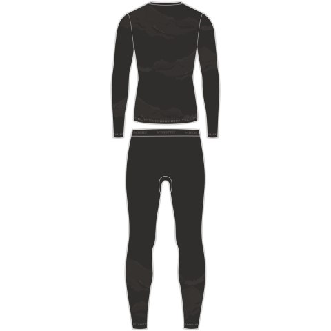 Bielizna termoaktywna męska VIKING Gasher Merino Man Set rozmiar M, czarna