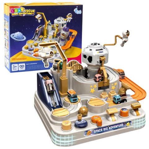 Kosmiczny Tor Interaktywny Baza Kosmiczna 10 Mechanicznych Aktywności