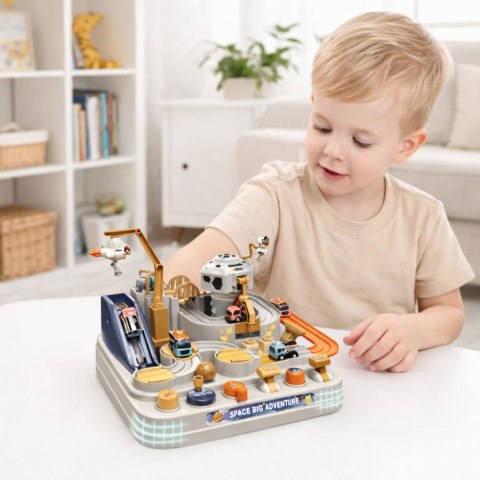 Kosmiczny Tor Interaktywny Baza Kosmiczna 10 Mechanicznych Aktywności