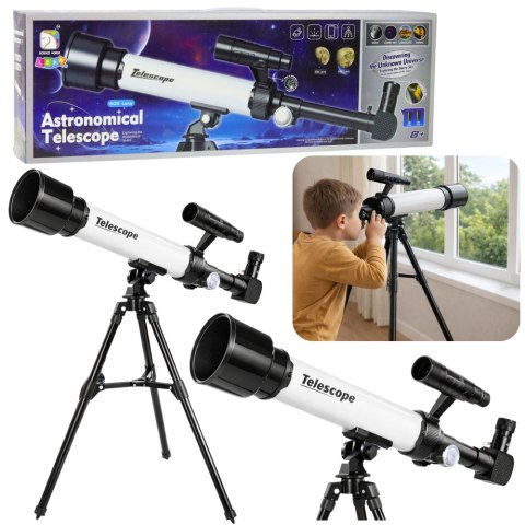 Teleskop Astronomiczny Luneta Dla Dzieci Uchwyt Na Telefon Okulary 30x 60x