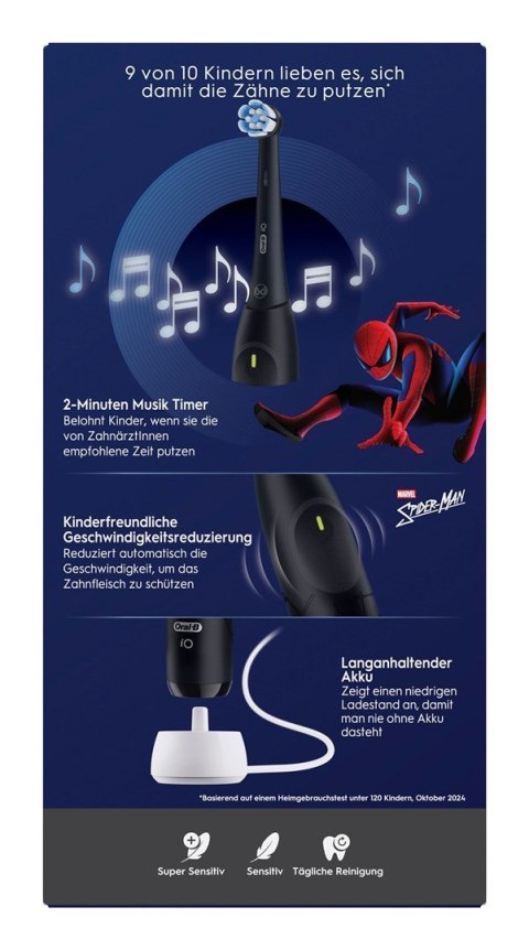 Szczoteczka elektryczna Oral-B iO Series 2 Kids 6+ Spiderman