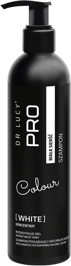 DR LUCY WHITE - SZAMPON DLA PSÓW BIAŁA SIERŚĆ WHIT