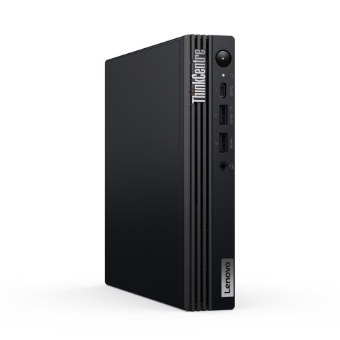 Lenovo ThinkCentre M70q Gen 5 i3-14100T 8GB DDR5 4800 SSD256 UHD Graphics 730 W11Pro Black 3Y OnSite
