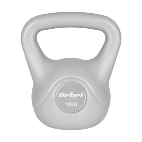 REBEL ACTIVE KETTLEBELL BITUMICZNY 10 KG RBA-2322G-10 SZARY