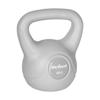 REBEL ACTIVE KETTLEBELL BITUMICZNY 8 KG RBA-2322G-08 SZARY