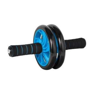 REBEL ACTIVE KÓŁKO PODWÓJNE, ROLLER DO ĆWICZEŃ MIĘŚNI BRZUCHA AB WHEEL AB-2 RBA-3061