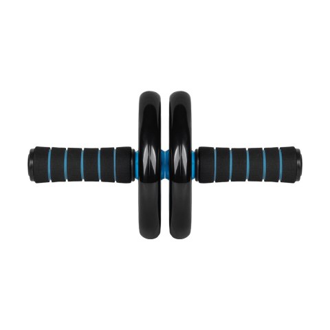 REBEL ACTIVE KÓŁKO PODWÓJNE, ROLLER DO ĆWICZEŃ MIĘŚNI BRZUCHA AB WHEEL AB-2 RBA-3061