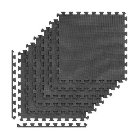 REBEL ACTIVE MATA POD SPRZĘT I NA SIŁOWNIĘ 180X120CM, MATERIAŁ EVA, PUZZLE 6 SZT. RBA-3153