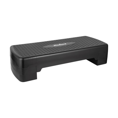 REBEL ACTIVE STEP DO AEROBIKU I ĆWICZEŃ FITNESS, 3 STOPNIE, 68 CM, CZARNY RBA-3227-BK