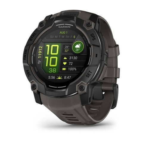 Zegarek Garmin Instinct 3, 50mm AMOLED czarny