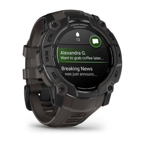 Zegarek Garmin Instinct 3, 50mm AMOLED czarny