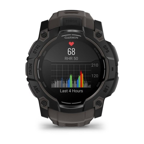 Zegarek Garmin Instinct 3, 50mm AMOLED czarny