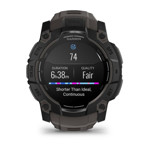 Zegarek Garmin Instinct 3, 50mm AMOLED czarny