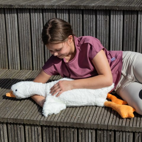 Duża Grzejąca Gęś - miękka ciepła poduszka - Prezent dla Dziecka i Bliskich Froster