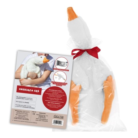 Duża Grzejąca Gęś - miękka ciepła poduszka - Prezent dla Dziecka i Bliskich Froster