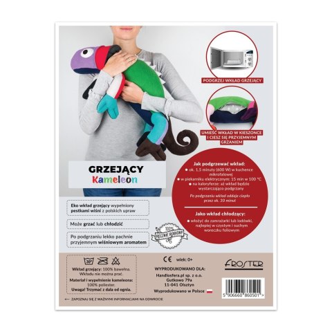 Grzejący Kameleon kolorowy dla żony dziewczyny Froster