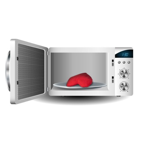 Grzejący Pierniczek termofor serce pestki wiśni Froster