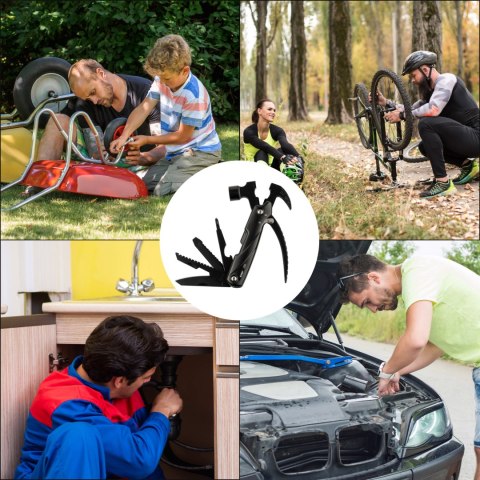 Multitool młotek - Narzędzie wielofunkcyjne - prezent dla Taty - Dzień Ojca Froster