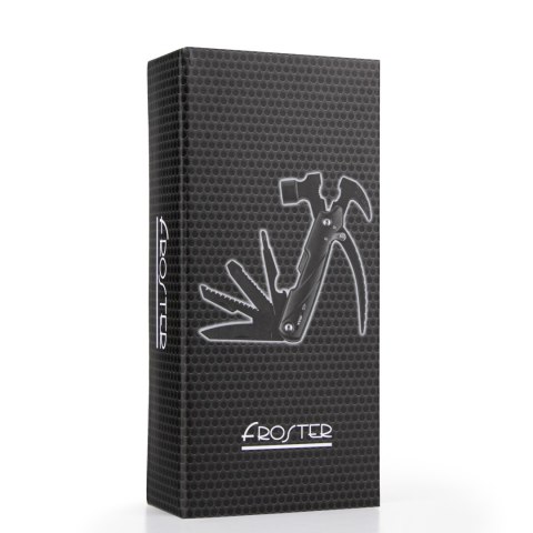 Multitool młotek - Narzędzie wielofunkcyjne - żagle survival biwak auto Froster