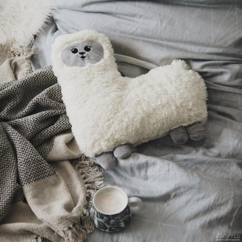 PrzytuLamka Grzejąca Lama Alpaka poduszka grzewcza Froster