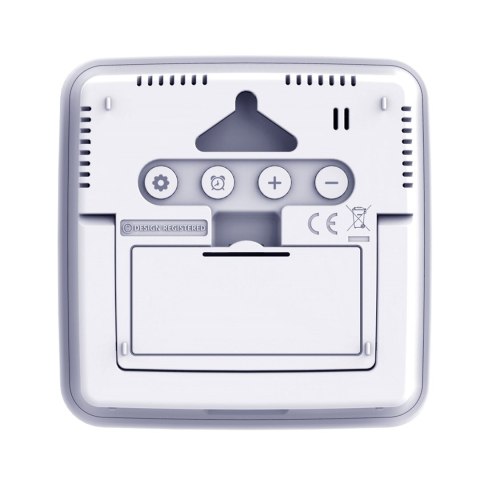 GREENBLUE BEZPRZEWODOWA STACJA POGODY, TEMPERATURA + WILGOTNOŚĆ IN/OUT, ZEGAR + ALARM + DATA, DO WYBORU °C / °F, ZASIĘG DO 60