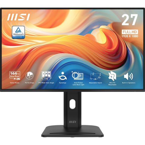 MSI Monitor 27" PRO MP275PG E14 FHD 144Hz