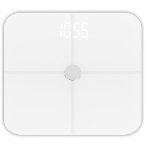 Waga łazienkowa ADLER AD 8187w biała