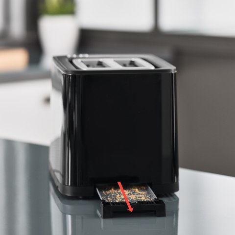 Toster Tefal TT640810 (850W; kolor czarny) (WYPRZEDAŻ)