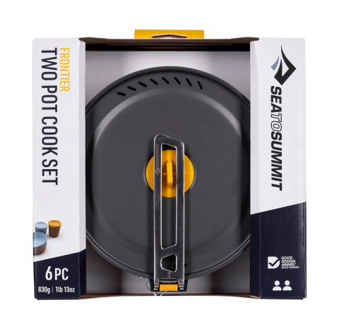 Zestaw garnków SEA TO SUMMIT Frontier UL 2P 6 Piece